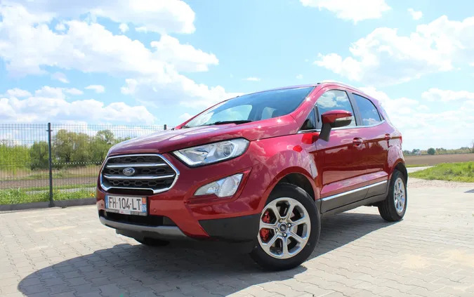 ford ecosport lubań Ford EcoSport cena 55900 przebieg: 65419, rok produkcji 2019 z Lubań